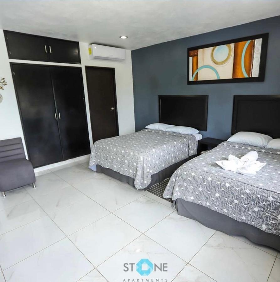 Stone Aparments Hotel Bacalar Exterior photo