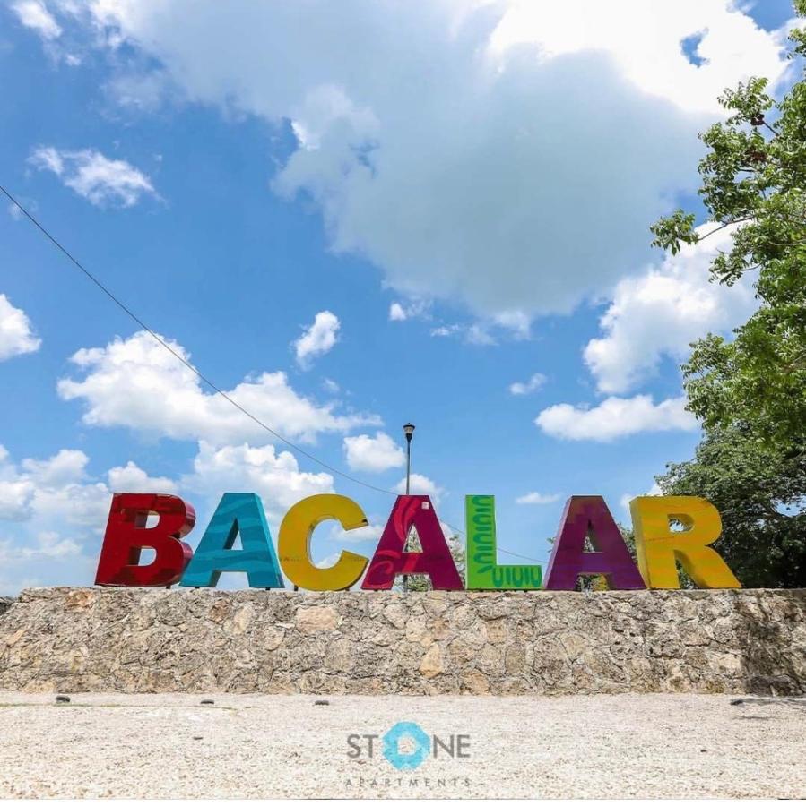 Stone Aparments Hotel Bacalar Exterior photo