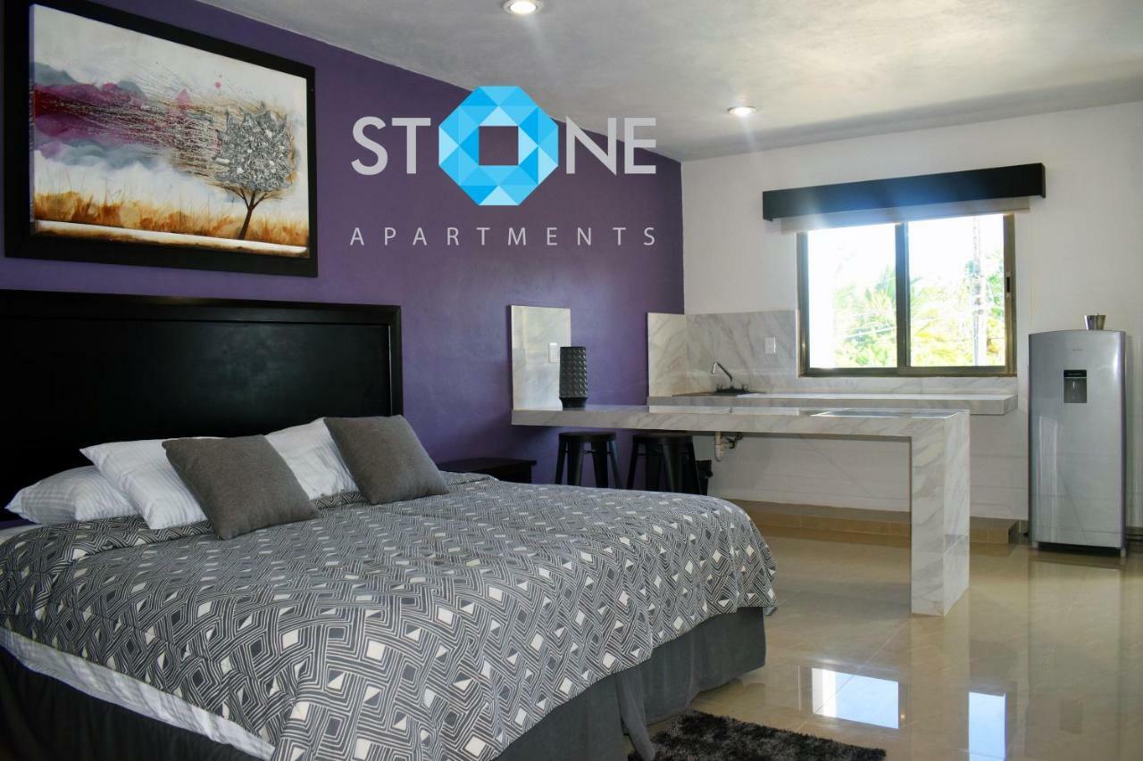 Stone Aparments Hotel Bacalar Exterior photo